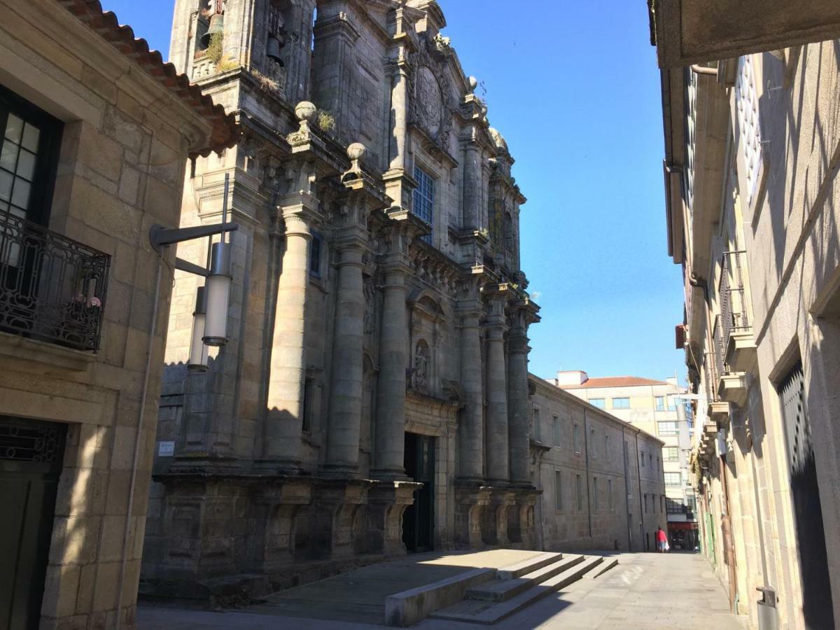 Centro Monumental Daire Pontevedra Dış mekan fotoğraf