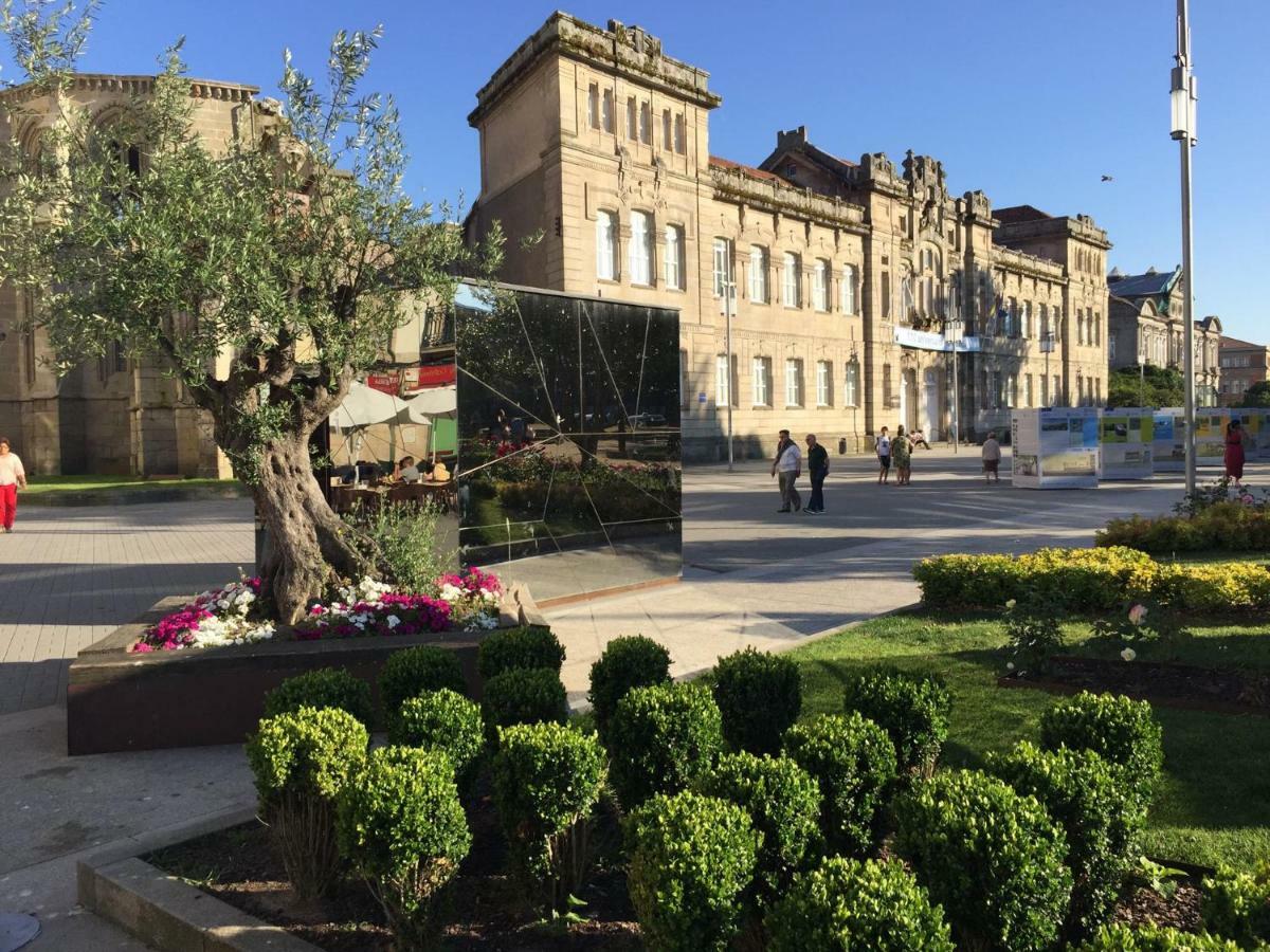Centro Monumental Daire Pontevedra Dış mekan fotoğraf