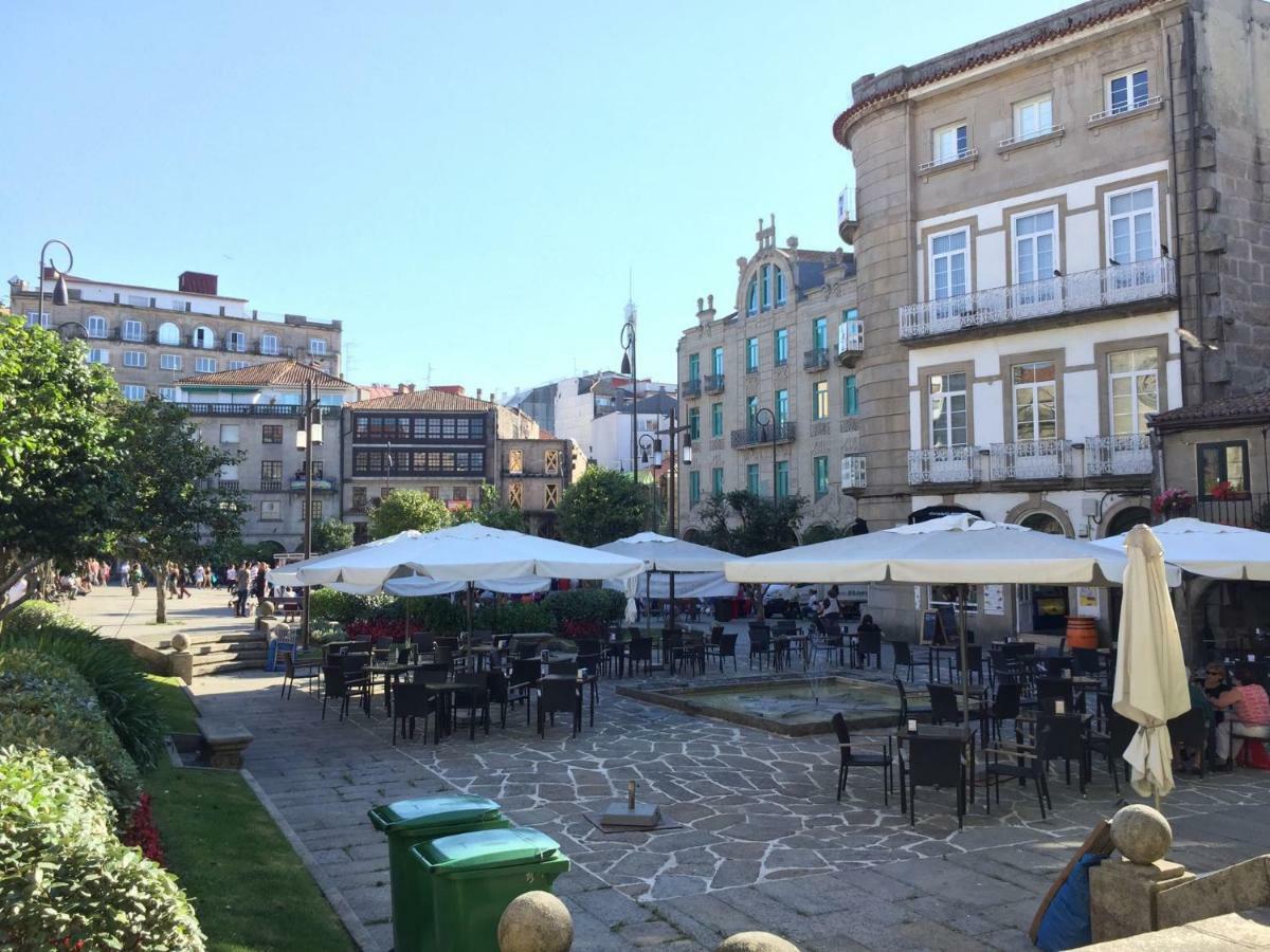 Centro Monumental Daire Pontevedra Dış mekan fotoğraf