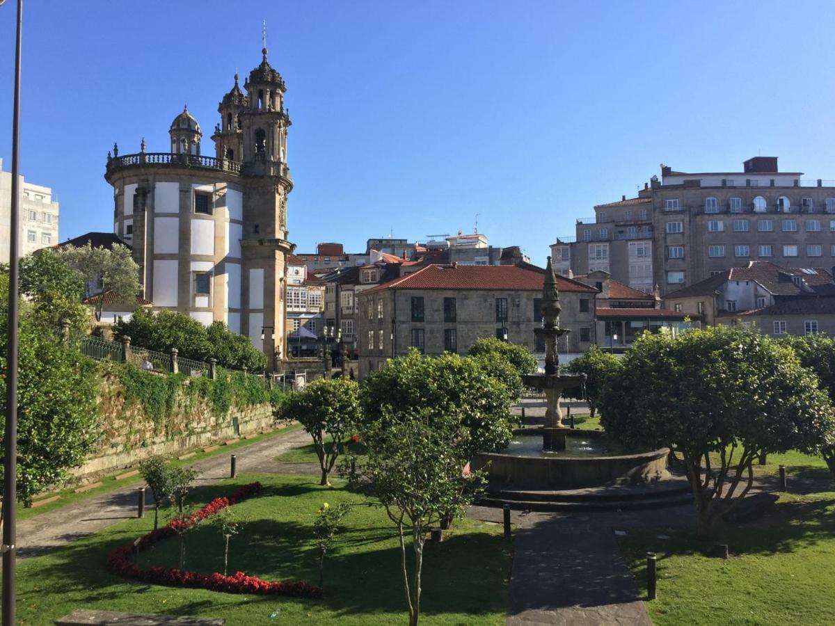 Centro Monumental Daire Pontevedra Dış mekan fotoğraf